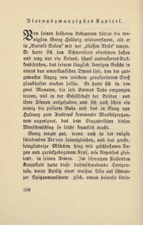 Vierundzwanzigstes Kapitel