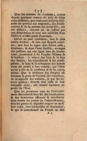 Extrait des registres du Parlement de Franche-Comté, à la séance du 30 août 1787