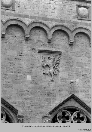 Palazzo Communale, Palazzo dei Priori, Palazzo Nuovo del Popolo, Nordfassade, Perugia