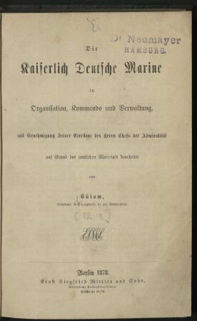 1,1: Die Verfassung des deutschen Reiches