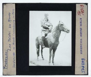 Troubetzkoy, Graf Leo Tolstoj zu Pferde (Граф Лев Толстой на лошади), 1903/1911