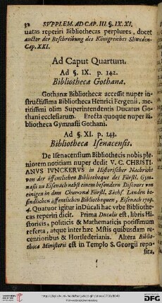Ad Caput Quartum