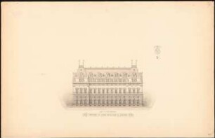 Rathaus, Hamburg: Seitenansicht