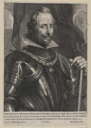 Bildnis des Princeps Wolfgangvs Wilhelmvs