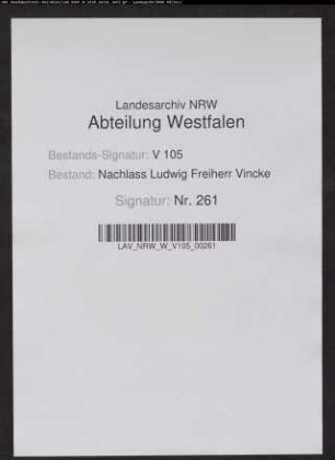 1 Brief von Johann Caspar Harkort in Hagen