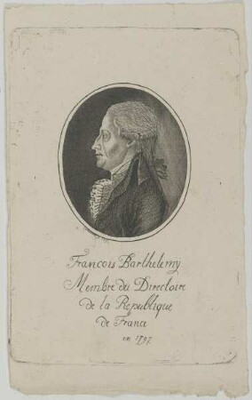 Bildnis des Francois Barthelemy