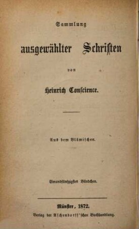 Sammlung ausgewählter Schriften : aus dem Vlämischen. 51, Eine Null zu viel : Antwerpen'sches Sittengemälde