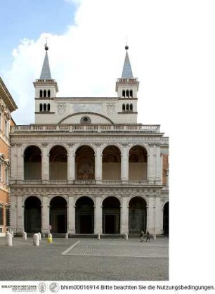 San Giovanni in Laterano, Nördliche Querhausfassade