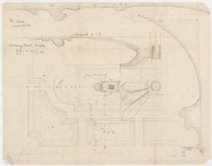 Thiersch, Friedrich von; München; Justizpalast - Deckenabwicklung; Profile (Schnitte); Details