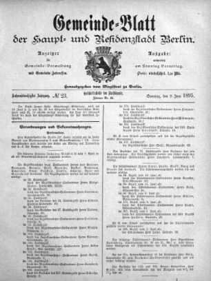 1895,23: No. 23, 9. Juni 1895