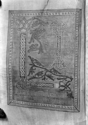 Ms. 275, Evangeliar aus Walbeck, Fol. 18v, Initialseite LI(BER) zu Matthäus