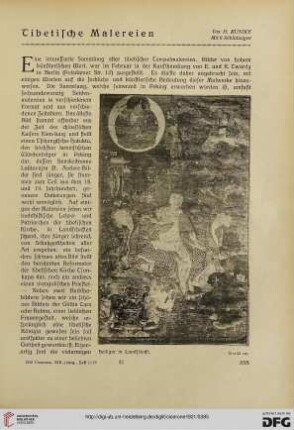 13.1921: Tibetische Malereien