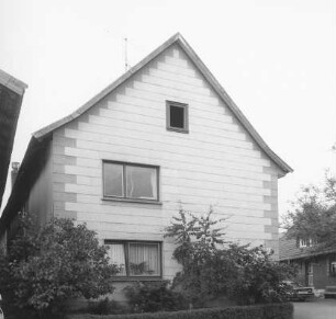 Fachwerkhaus (Fachwerkhaus); Nüsttal, Bachstraße 11