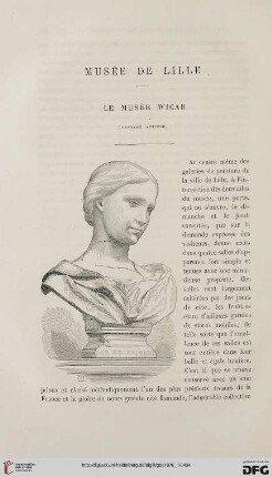 2. Pér. 14.1876: Le musée Wicar, 1 : Musée de Lille