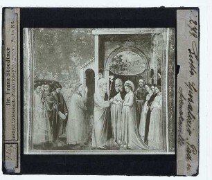 Giotto, Fresken in der Scrovegni-Kapelle,Giotto, Vermählung Mariens (Padua, Scrovegni),Giotto, Freskenzyklus des Marienlebens
