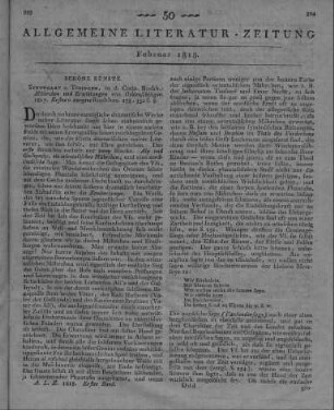 Oehlenschläger, A. G.: Mährchen und Erzählungen. Bd. 1-2. Stuttgart, Tübingen: Cotta 1817