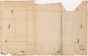 Reichsluftfahrtministerium, Berlin: Lageplan 1:200 (vorhandene Bebauung)