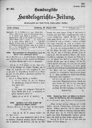 No. 35. 28. August 1869