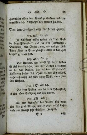 Von dem Geschröte oder von denen Hoden.