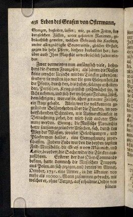 438-440, Zwar vermeinten nun anfaenglich viele, bersonders ...