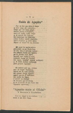 "Huida de Agapito"