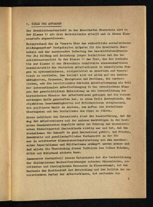 [Lehrplan für Geschichte für die Erweiterte Oberschule Klasse 11]