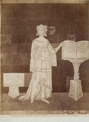 Antonio Federighi: Sibylle von Erythrai, Detail des Fußbodens im Dom von Siena