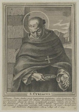 Bildnis des S. Cyriacus