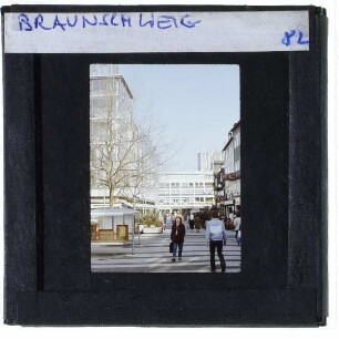 Braunschweig, Dom,Braunschweig, Neue Straße (Fußgängerzone)