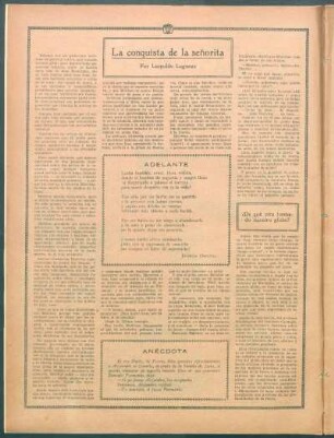 La conquista de la señorita