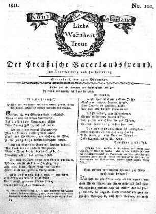 No. 100., vom 14ten December