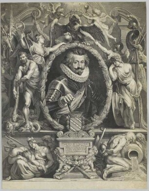 Porträt von Charles-Bonaventure de Longueval, Graf von Bucquoy