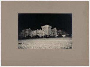 Windsor Castle, angestrahlt bei Nacht