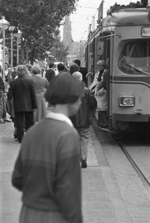 BNN-Leserbrief zur Straßenbahn in der Fußgängerzone Kaiserstraße in Karlsruhe