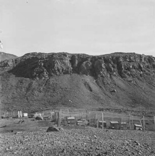Fuchsfarm : Blick auf die Fuchsfarm in Borgarfjörður