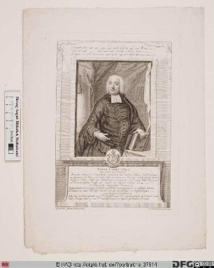 Bildnis Samuel Luther Geret