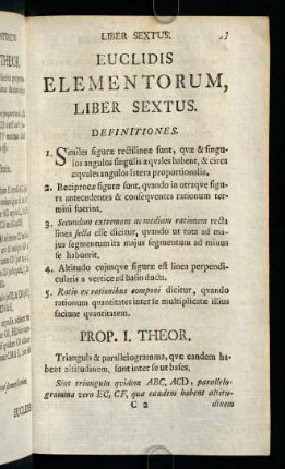 35-104, Euclidis Elementorum, Liber Sextus