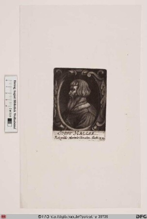 Bildnis Jobst (Jodocus) Haller (I)