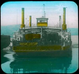 San Francisco. Eisenbahn-Fährdampfer "Solano" (1878; A. Brown senior)