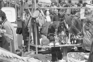 Flohmarkt auf dem Stephanplatz