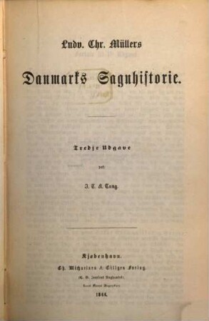 Danmarks Historie, 1
