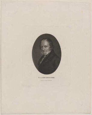 Bildnis des F. A. Krummacher