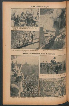 La revolución en Méjico