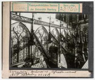 Straßburg: Münster, Langhausstrebewerk