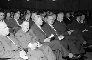 Freiburg: Kurbeltheater; Freisprechungsfeier 1956; Ehrengäste