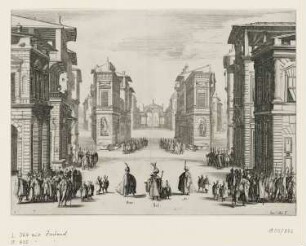 Erster Akt, Blatt 1 der Folge "Il Solimano"