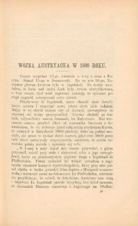 Wojna austryacka w 1809 roku