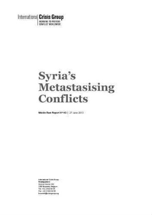Syria's metastasising conflicts