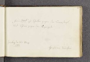 Hannchen von Winthem. – Hamburg, 31.03.1787