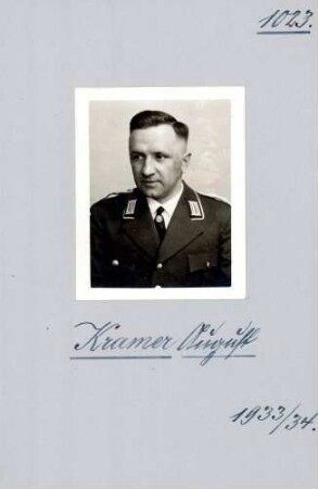 Kramer, August, NSDAP